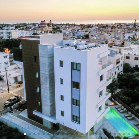 Olive Shared Pool Apartments Paphos Exterior photo
