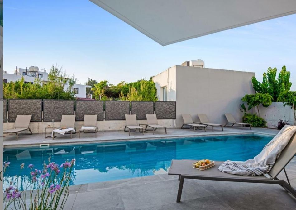Olive Shared Pool Apartments Paphos Exterior photo